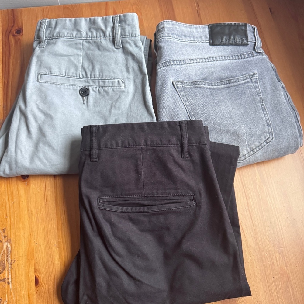Men's skinny pants bundle size 32